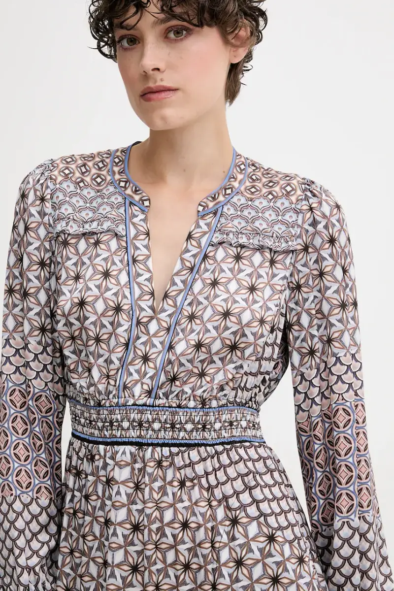 vestito colore marrone 55RY660A miniatura 4