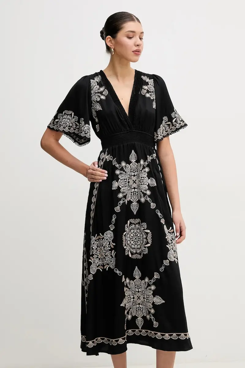 vestito Katalina colore nero 4YEP642A