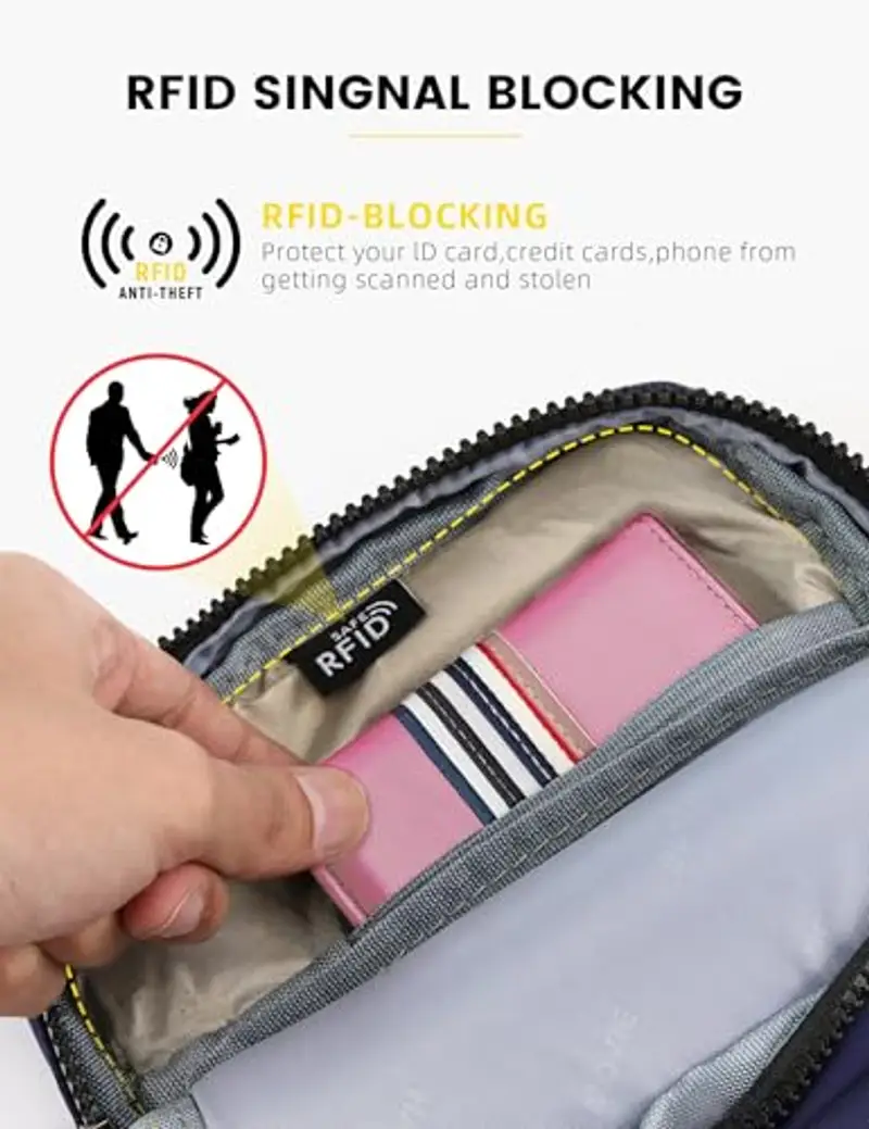 HALOVIE Borsa a tracolla Blu 1448488 miniatura 3