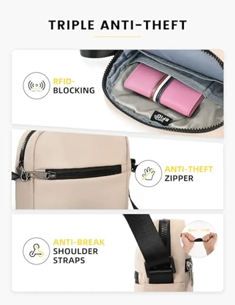 HALOVIE Borsello Multicolore 1594039 miniatura 2