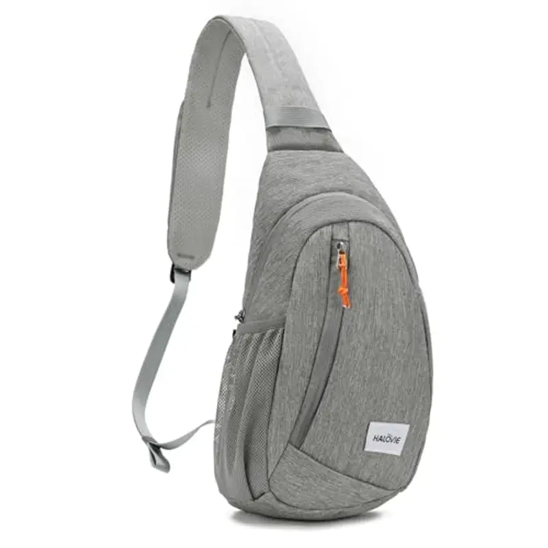 HALOVIE Borsello Uomo Grigio 2087503