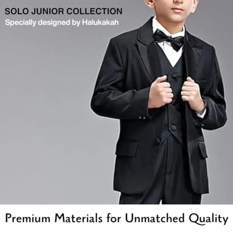 HALUKAKAH Regalo per Bambini Compleanno Natale: Bracciale in Pelle JAZZ Titanio Misura 18-20cm Regolabile. DREAM BiG DREAMS Inciso, con Un Bellissimo Biglietto di Auguri e Confezione Regalo miniatura 3