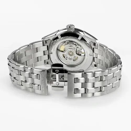 Orologio Uomo Hamilton Jazzmaster Open Heart Auto H32705140 miniatura 3