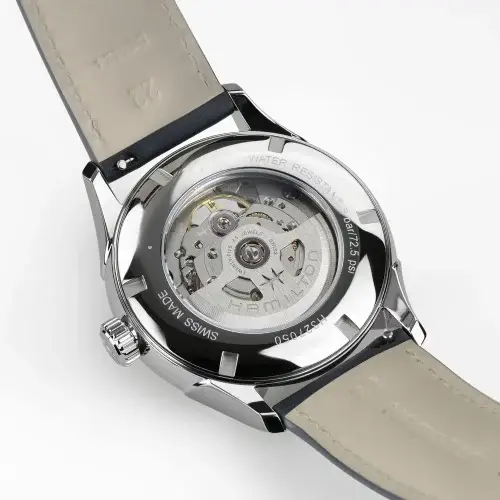 Orologio Uomo Hamilton Jazzmaster Open Heart Auto H32705640 miniatura 3