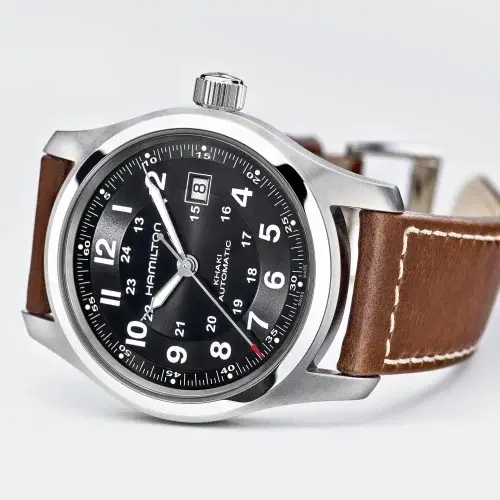 Orologio Uomo Hamilton Khaki Field Auto H70555533 miniatura 3