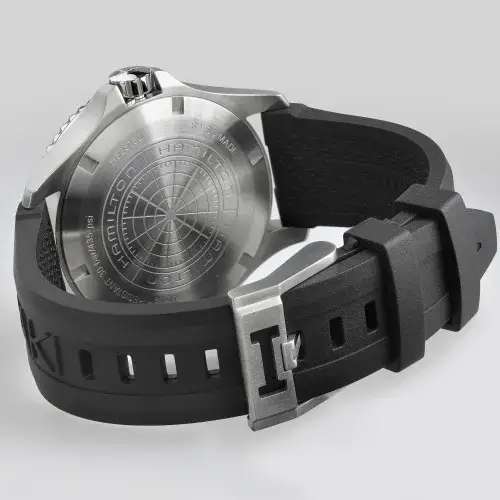 Orologio Uomo Hamilton Khaki Navy Scuba Auto H82515330 miniatura 3