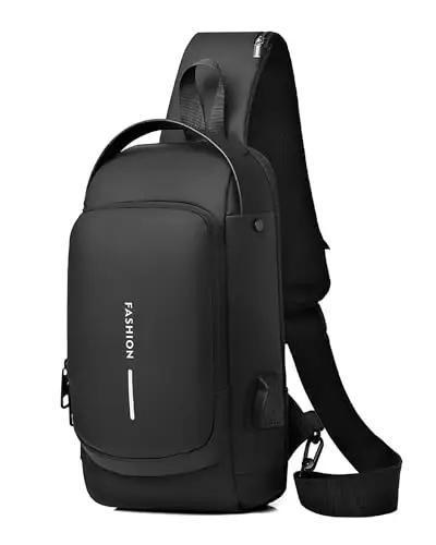 HAN-LBG Borsello Uomo Nero 2508334