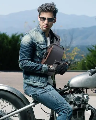 HAN-LBG Borsello Donna Nero 3494981 miniatura 2