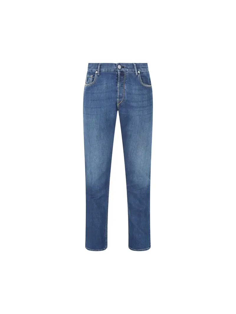 Jeans In Cotone BLU