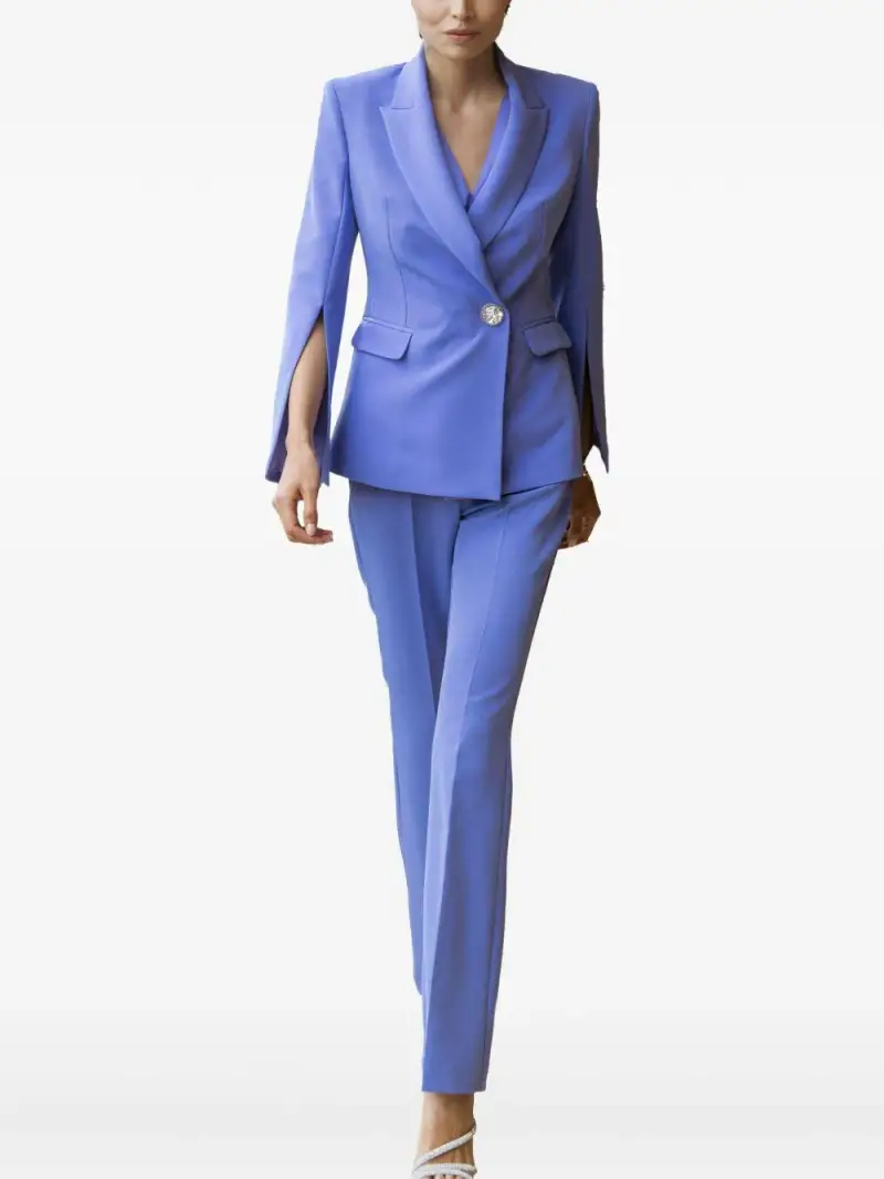 Pantalone dritto Pervinca Viola miniatura 3