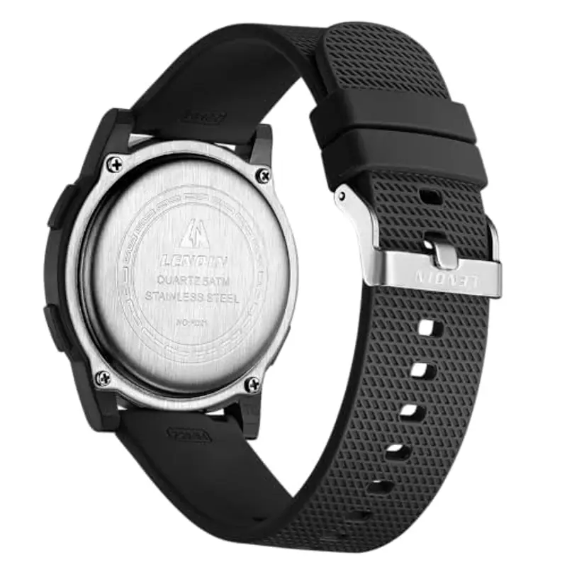 HANPOSH Impermeabili Uomo Nero 808108 miniatura 2