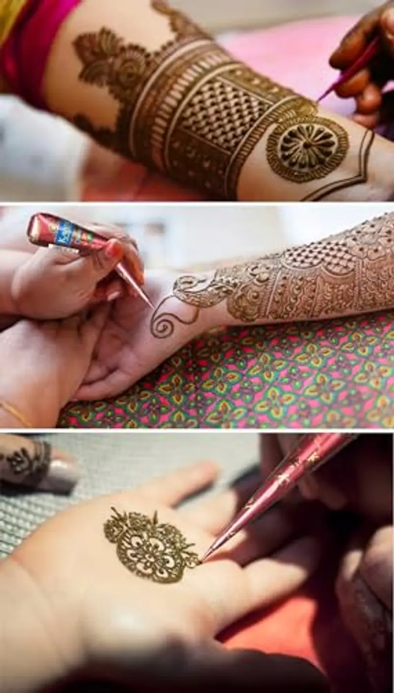 HANUMAN STORE Henna Kaveri 100% Natural Mehendi Cone 4 x 25 g, senza sostanze chimiche, senza PPD miniatura 2