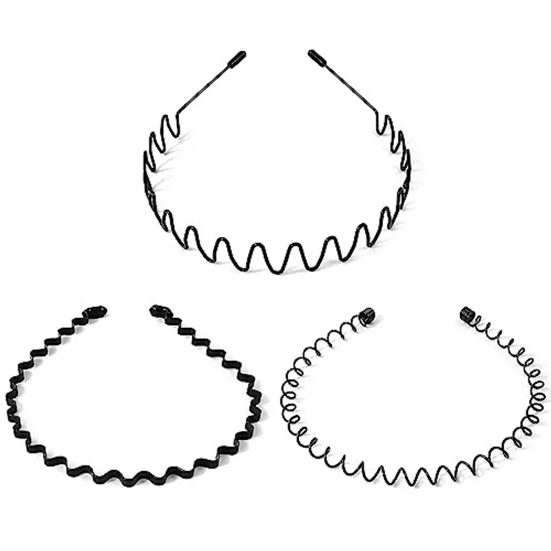 Hanyousheng Fasce per capelli Nero 2293850