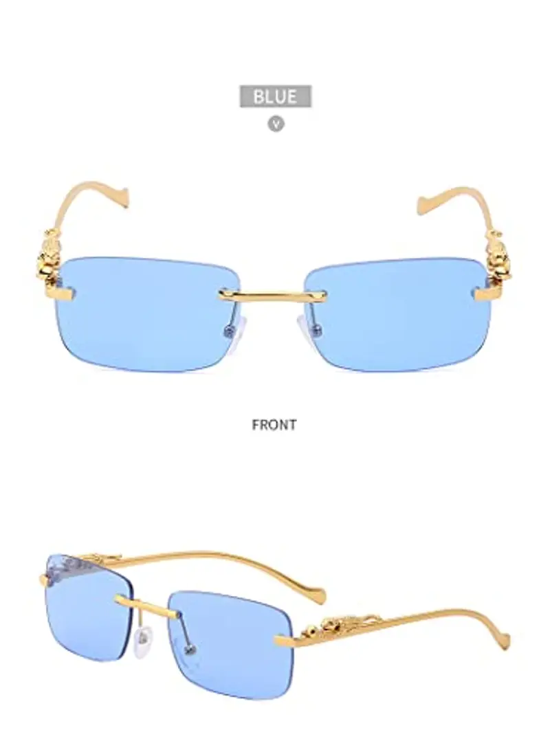 HAOMAO Occhiali da sole Uomo Blu 1603793 miniatura 2