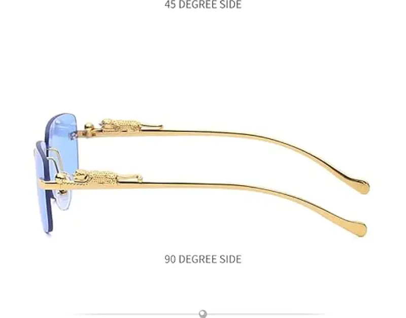 HAOMAO Occhiali da sole Uomo Blu 1603793 miniatura 3