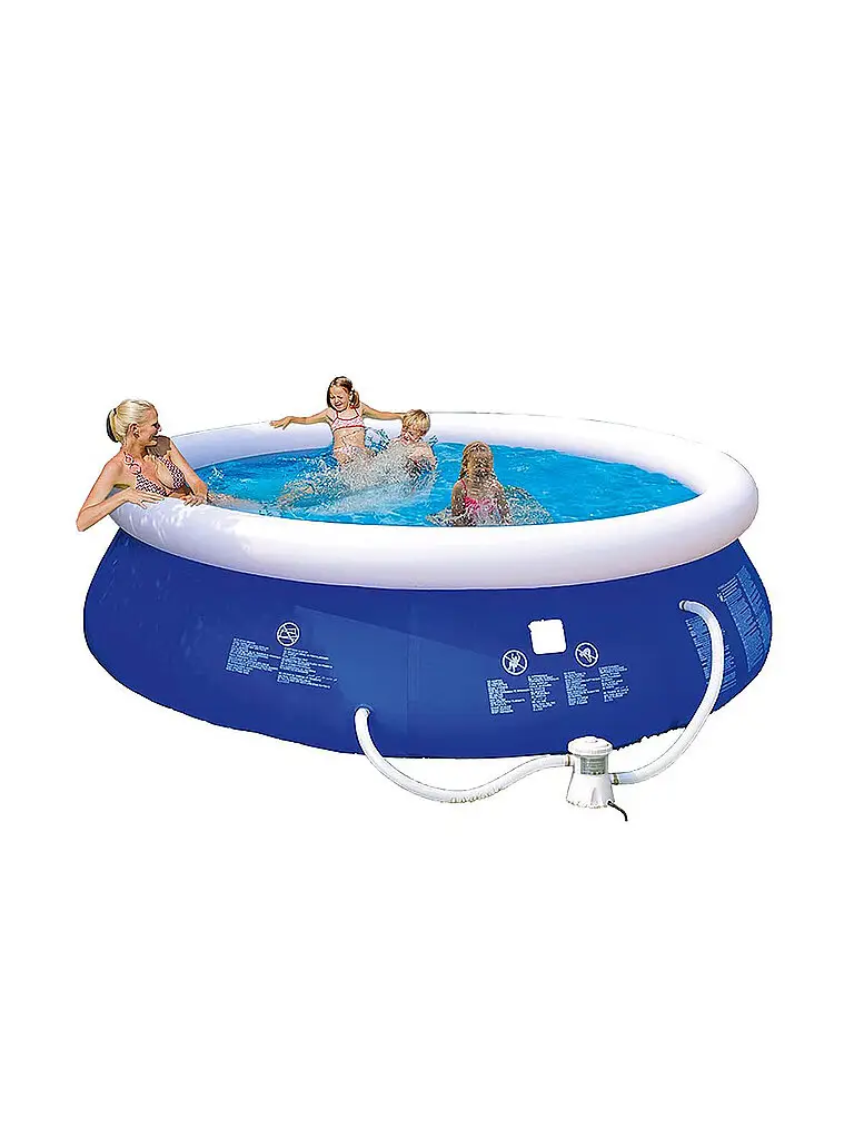 Set piscina Quick Up 300 x 76 cm blu
