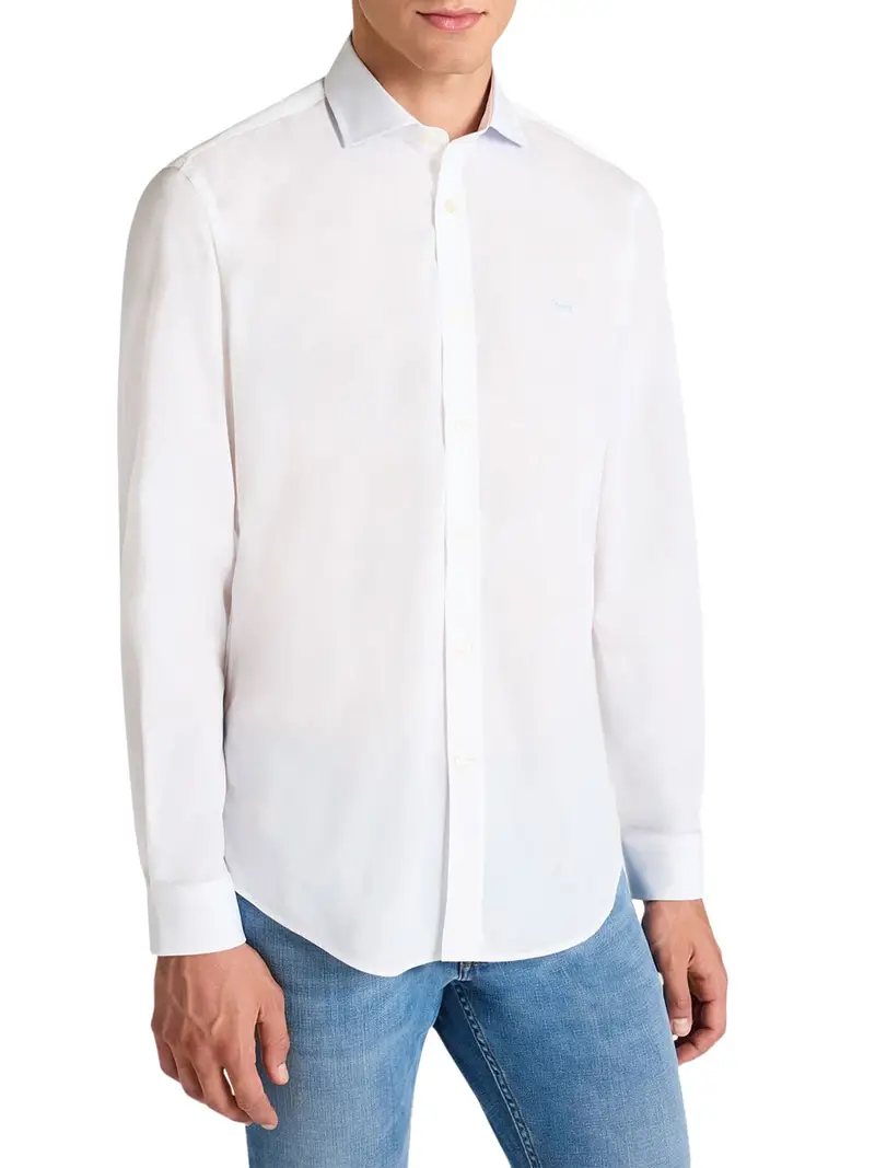 camicia classica harmont & blaine da uomo - bianco
