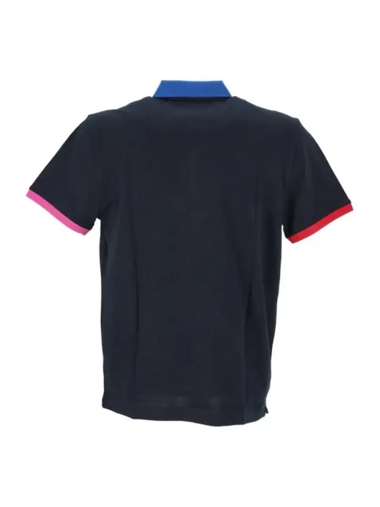 polo blu navy uomo mini logo miniatura 2
