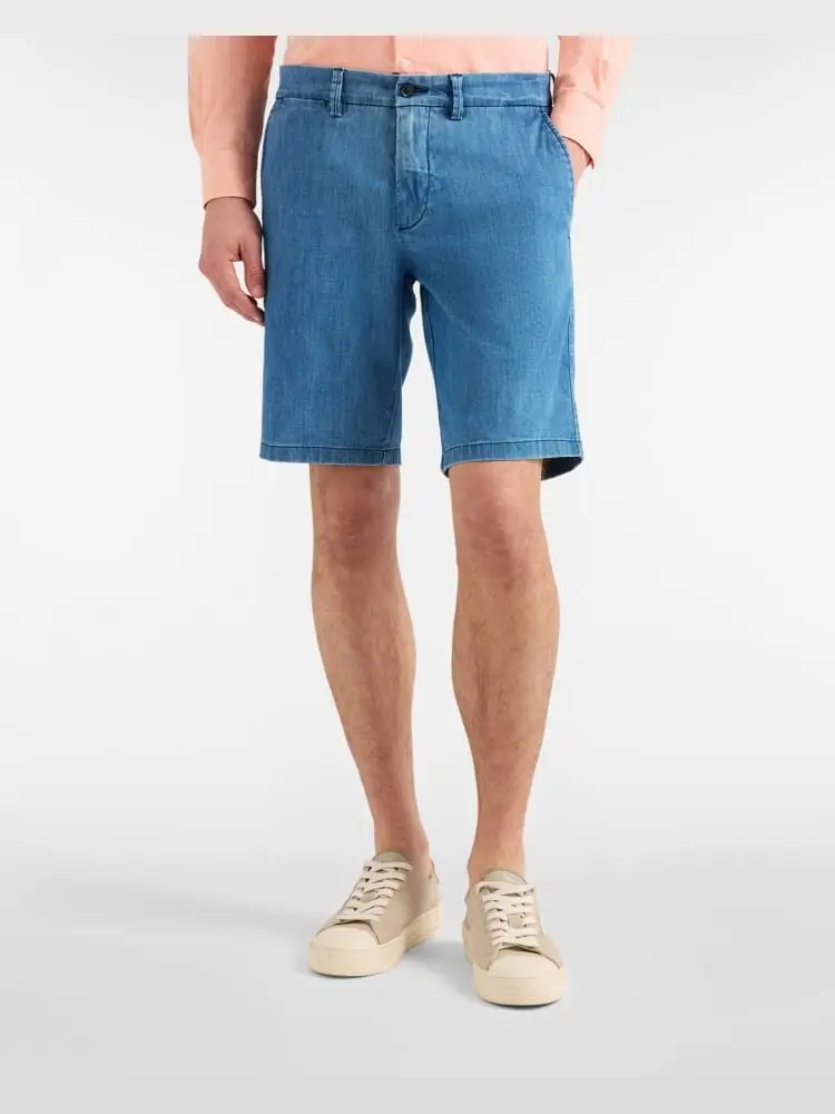 shorts in denim uomo mini logo