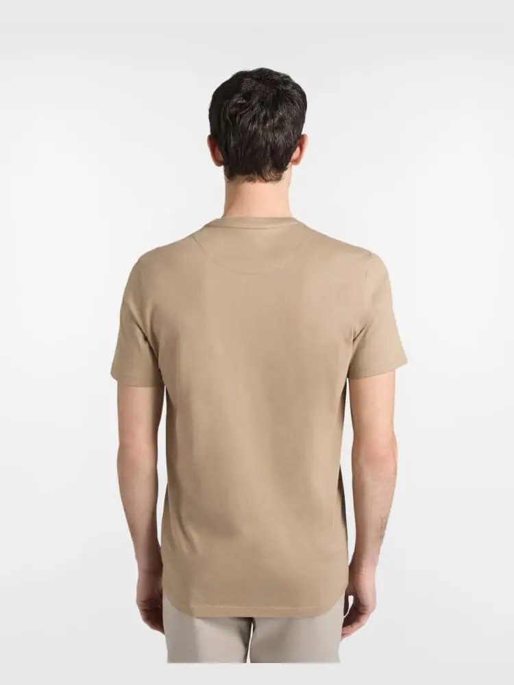tshirt beige uomo mini logo miniatura 2