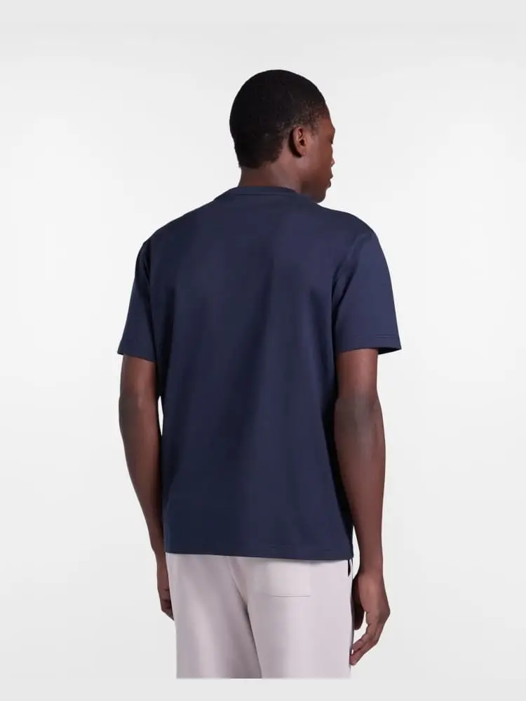 tshirt blu navy uomo mini logo miniatura 2