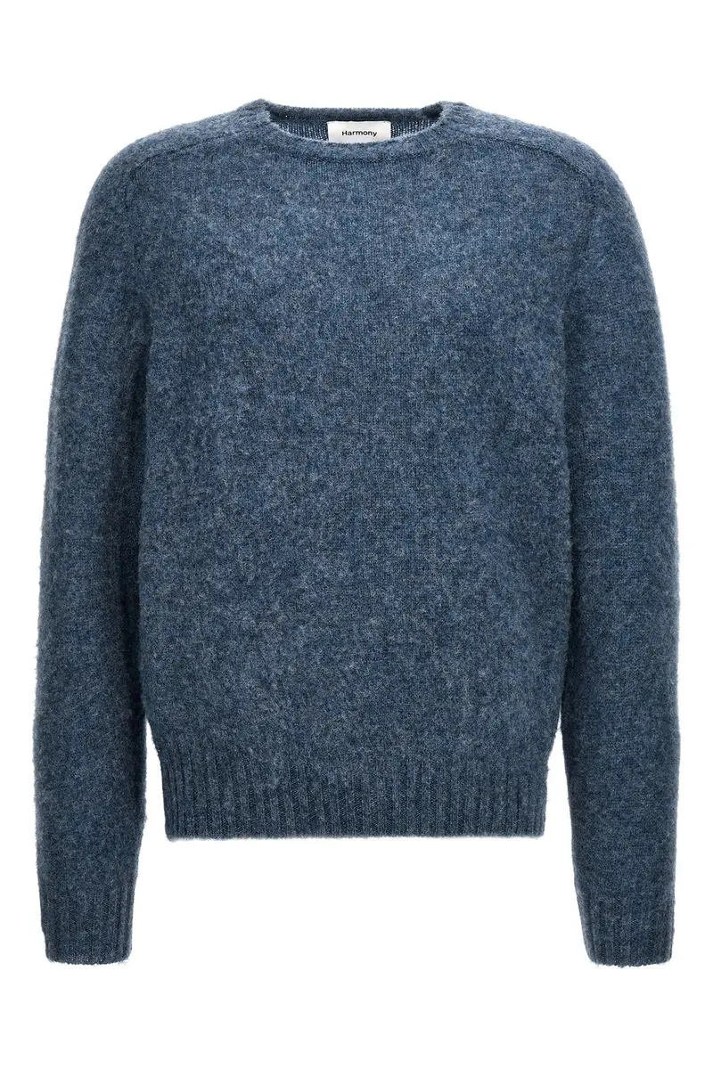 Maglione Shaggy Azzurro
