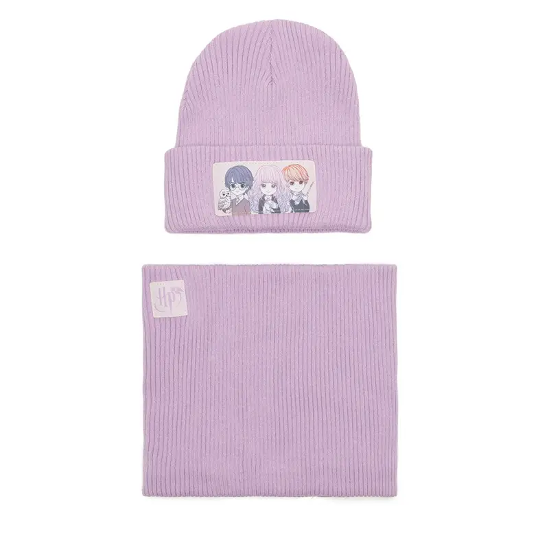 Completo cappello e scaldacollo Harry Potter ACCCS-AW24-222WBHP Rosa