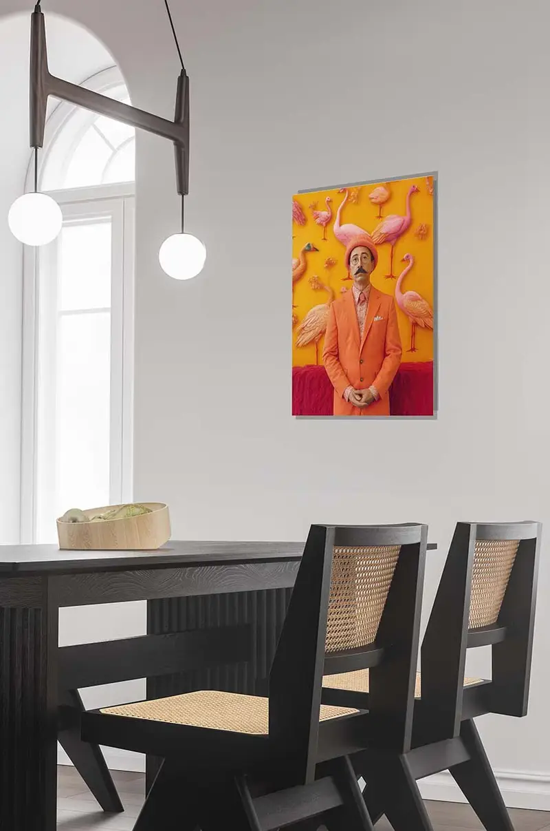 poster a.i. art Candy Chrome 08 Multicolore miniatura 3