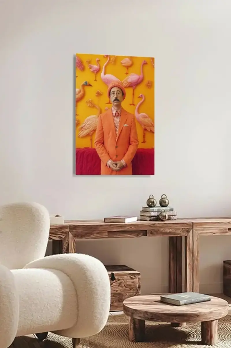 poster a.i. art Candy Chrome Multicolore miniatura 3