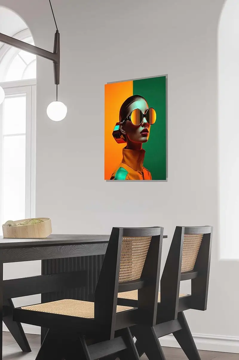 poster a.i. art La Mode De Demain Multicolore miniatura 2