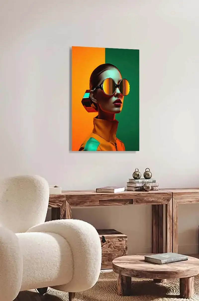 poster a.i. art La Mode De Demain Multicolore miniatura 3