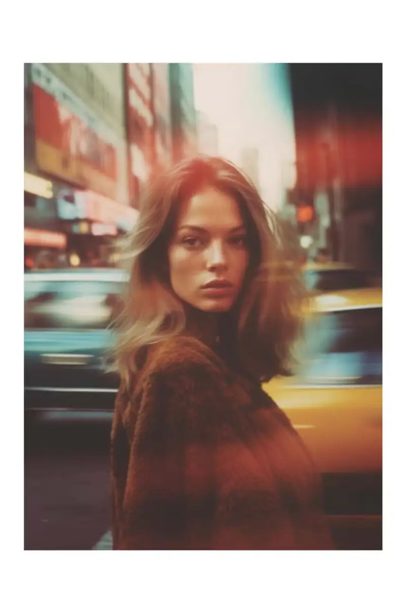 poster a.i. art NY City 17 Multicolore