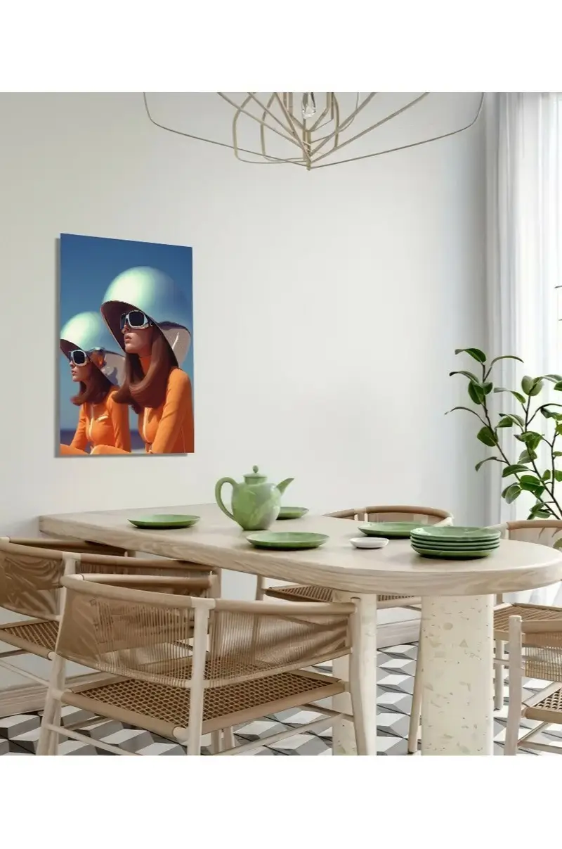 poster a.i. art Retro Future 05 Multicolore miniatura 4