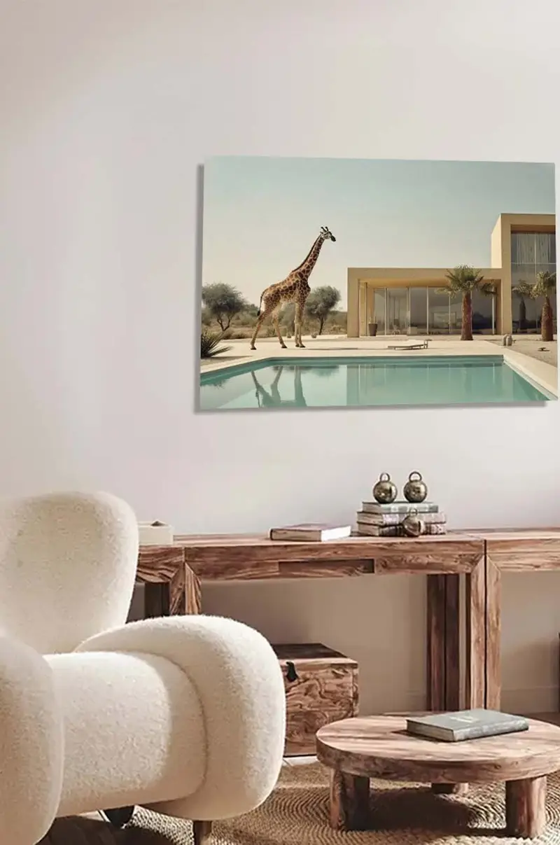 poster a.i. art Urban Zoo 13 Multicolore miniatura 3