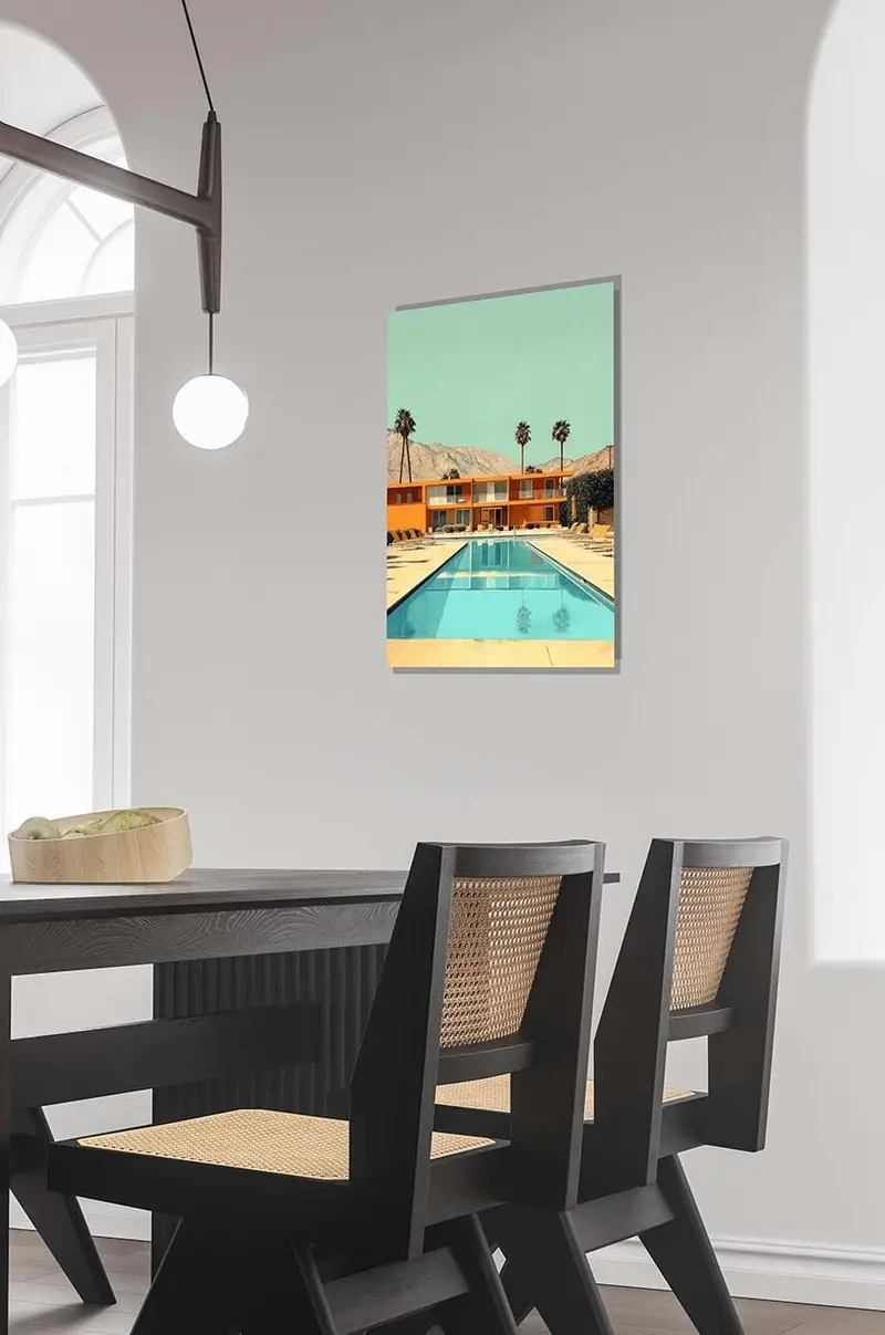 poster a.i. art Villa California 05 Multicolore miniatura 2