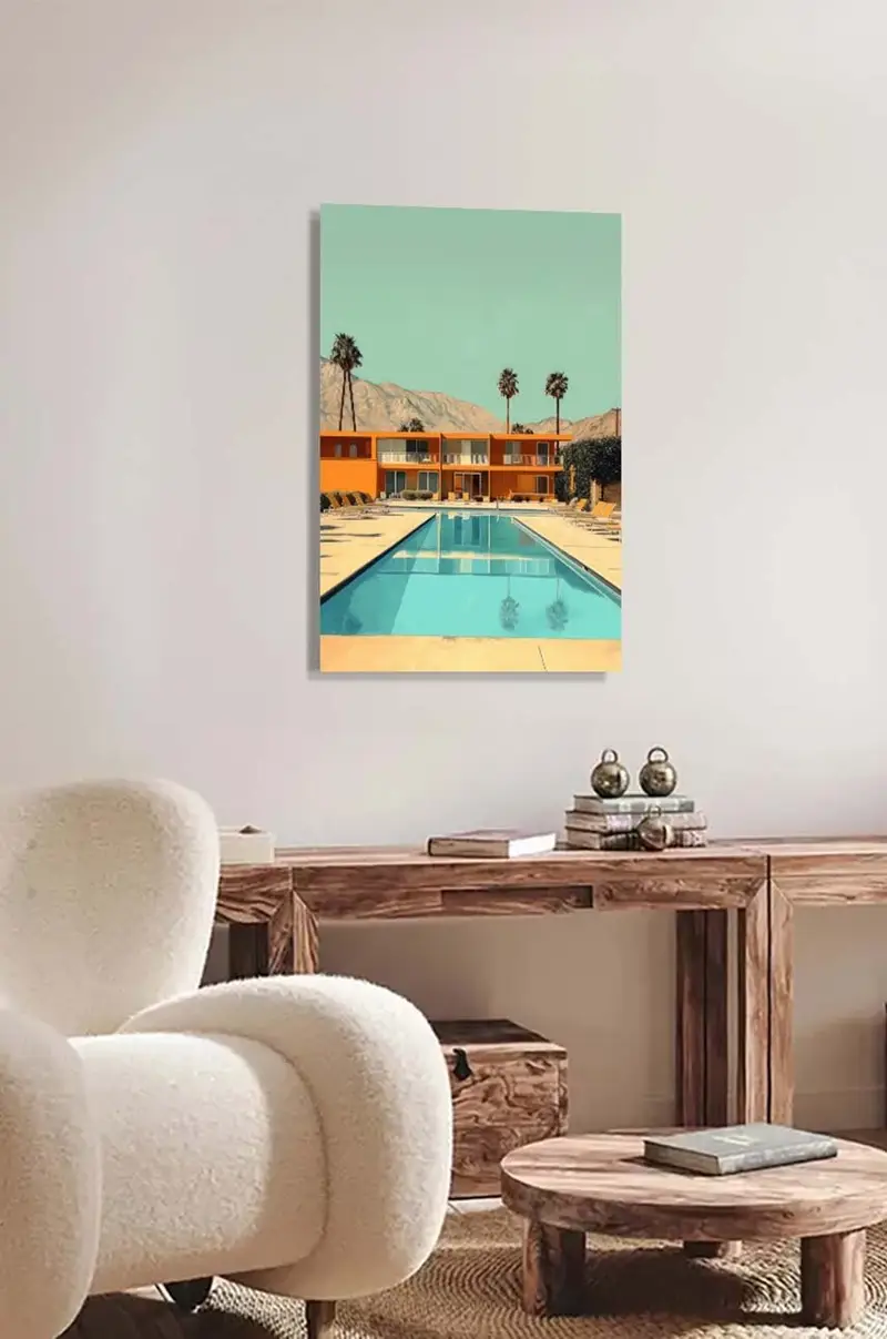 poster a.i. art Villa California 05 Multicolore miniatura 3