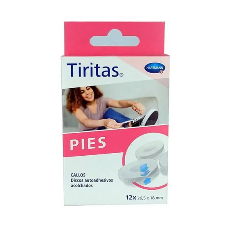 Dischi protettivi per calli Hartmann per piedi 12 unità