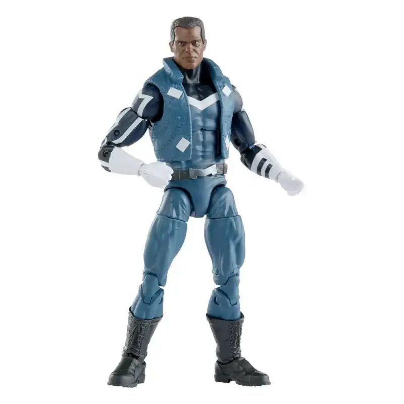 Statuetta da collezione Hasbro Marvel Legends Series 2022 Marvel s Controller BAF #2 Blue Marvel