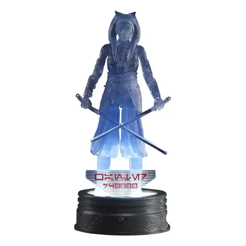 Statuetta da collezione Hasbro Star Wars Black Series Holocomm Ahsoka Tano