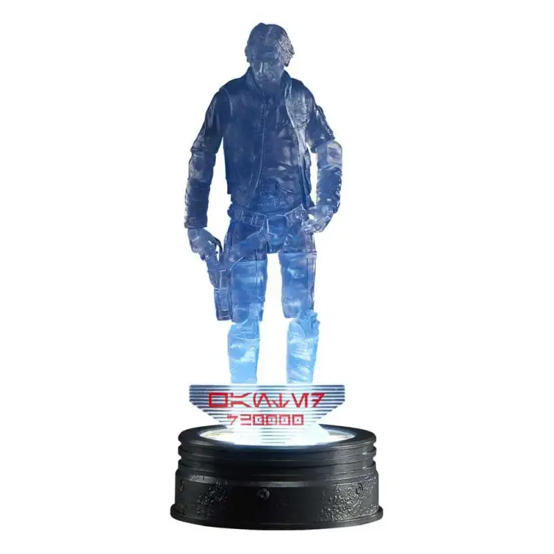 Statuetta da collezione Hasbro Star Wars Black Series Holocomm Han Solo