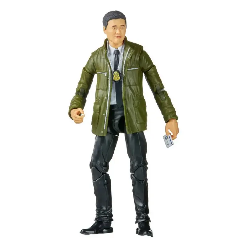 Statuetta da collezione Hasbro WandaVision Marvel Legends Khonshu BAF Agent Jimmy Woo