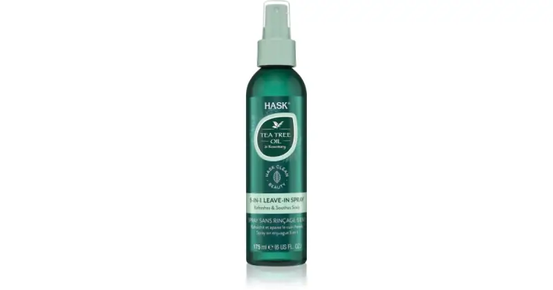 Olio Di Tea Tree & Rosmarino Spray Senza Risciacquo Per Cuoi Capelluti Secchi Con Prurito 175 Ml
