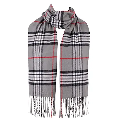 Hat To Socks Sciarpa Classica e Morbidissima a Quadri per Uomo e Donna Calda e alla Moda