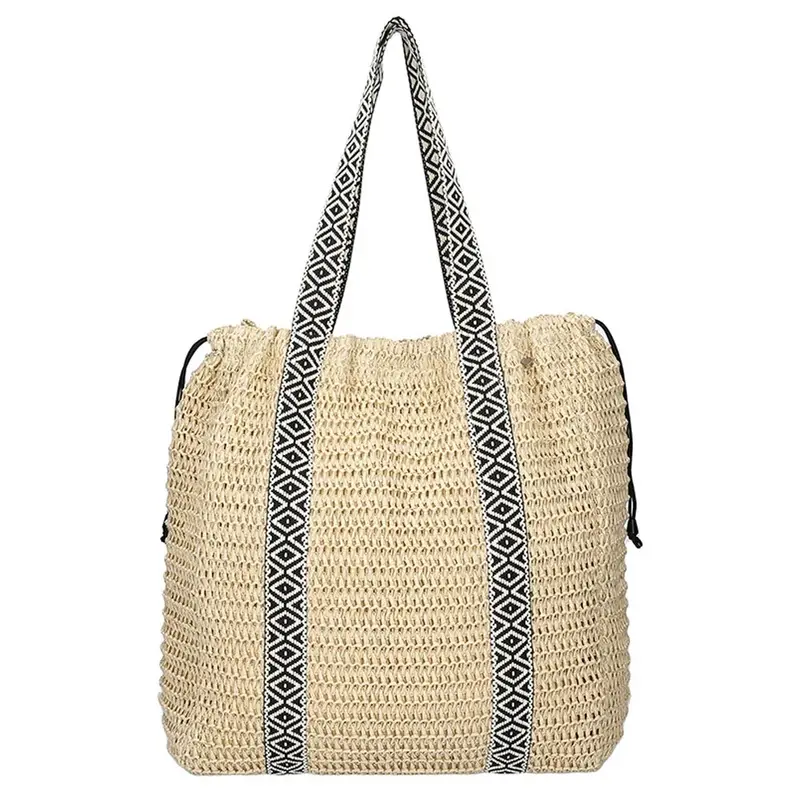Borsa Lacci Rafia Natural Donna TU