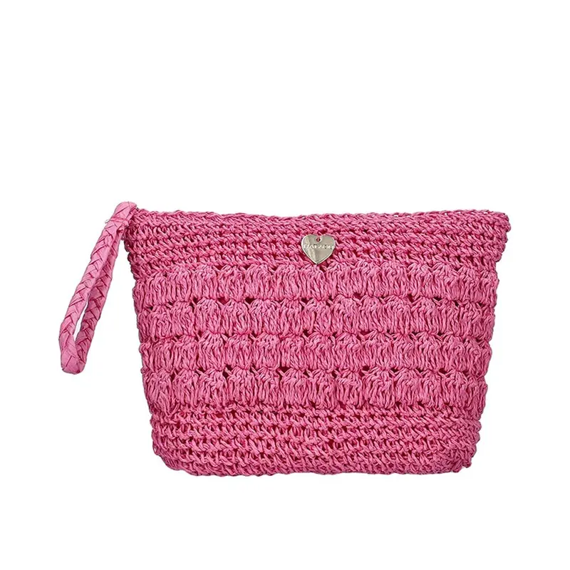 Pochette Uncinetto Fuxia Donna TU