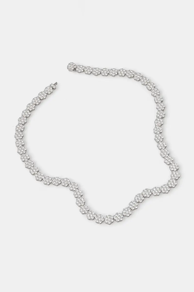 collana d'argento Daisy Tennis Chain S HL.W4.863.01