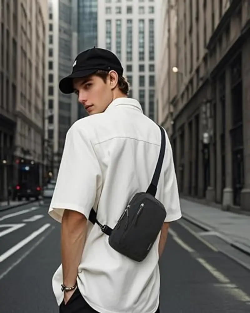 HAUMAUH Marsupio Uomo Verde 2327460 miniatura 2