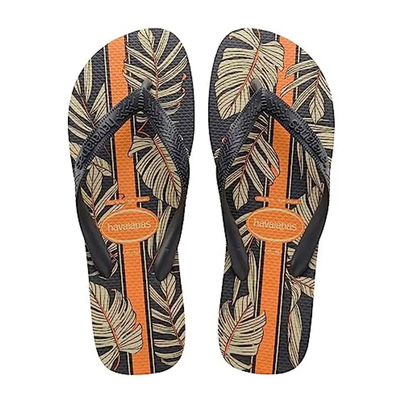 Havaianas Aloha, Infradito Uomo, New Graphite Lead Grey, 35/36 EU