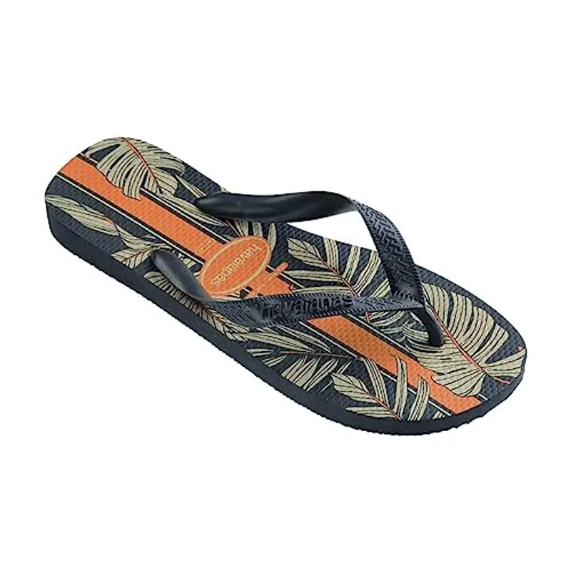 Havaianas Aloha, Infradito Uomo, New Graphite Lead Grey, 35/36 EU miniatura 2