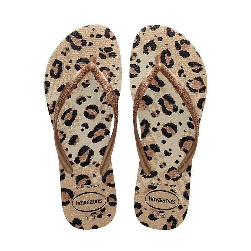 Animals Slim Beige - Infradito Mare Donna BRASIL 39/40 - EUR 41/42